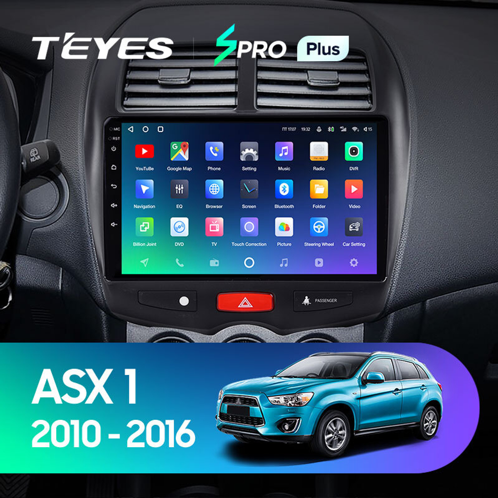 Teyes SPRO Plus 10.2" для Mitsubishi ASX 2010-2016