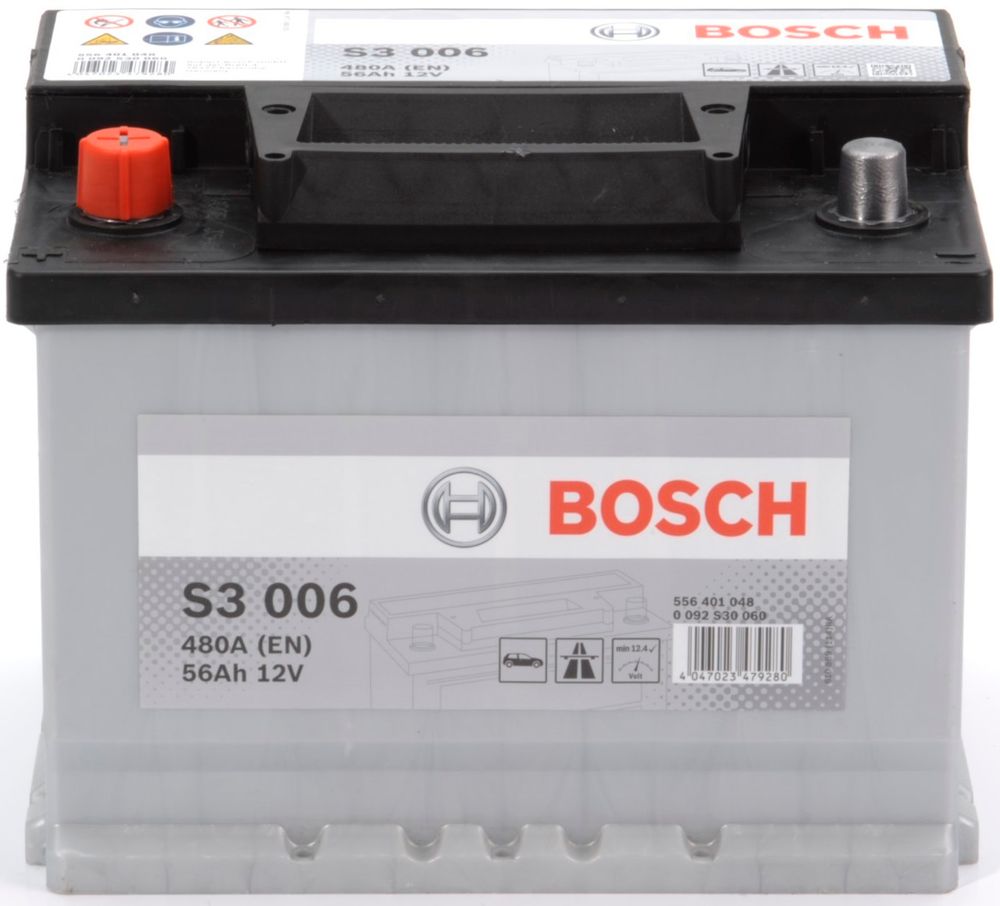BOSCH S3 6CT- 56 аккумулятор BOSCH S3 6CT- 56 аккумулятор