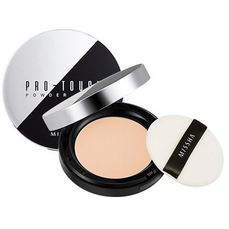 Пудра компактная для лица Missha Pro-Touch Powder Pact SPF25 PA++ (№21 - Светлый беж), 10г