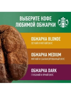 Кофе в зернах Starbucks Espresso Blonde  Roast
