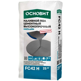 Финишная смесь пол наливной Основит Ниплайн FC42 25 кг