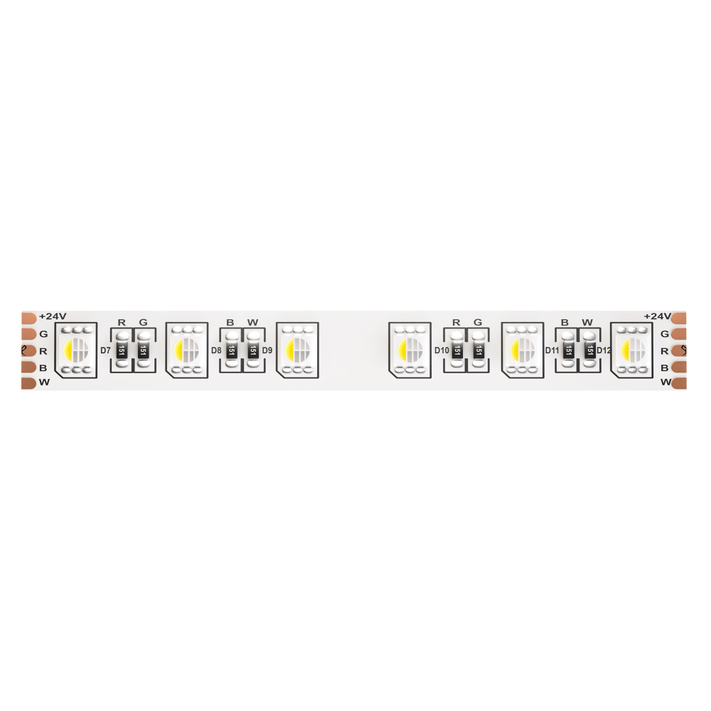 Светодиодная лента Maytoni 24В 5050 19,2Вт/м RGBW 4000K 5м IP20
