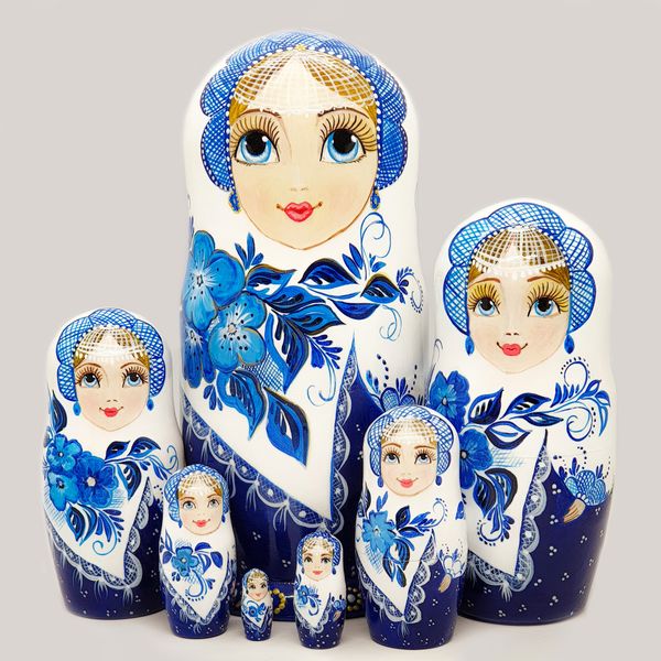 Традиционные стили рисунка для матрешек Традиционные стили рисунка для матрешек