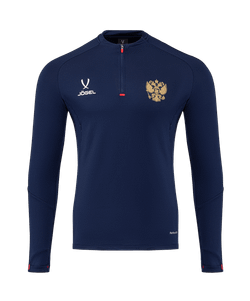 Джемпер тренировочный NATIONAL PerFormDRY Training Zip Top, темно-синий