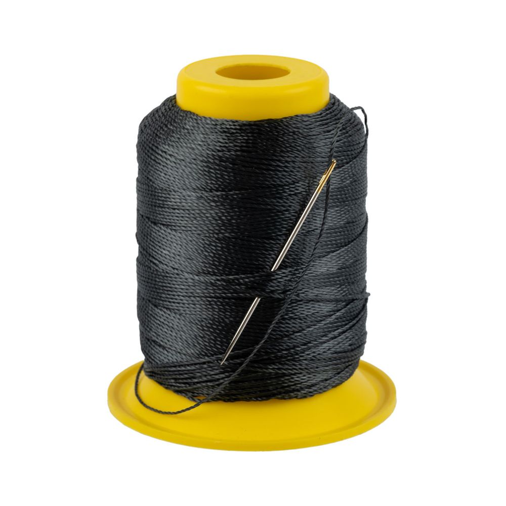 Нитки обувные Gamma 500D/3, 183 м, (200 ярд), 350 т.т.серый