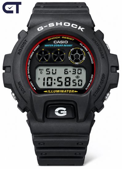 Casio DW-6900RL-1DR мужские часы — культовый G-SHOCK в цветах первой модели