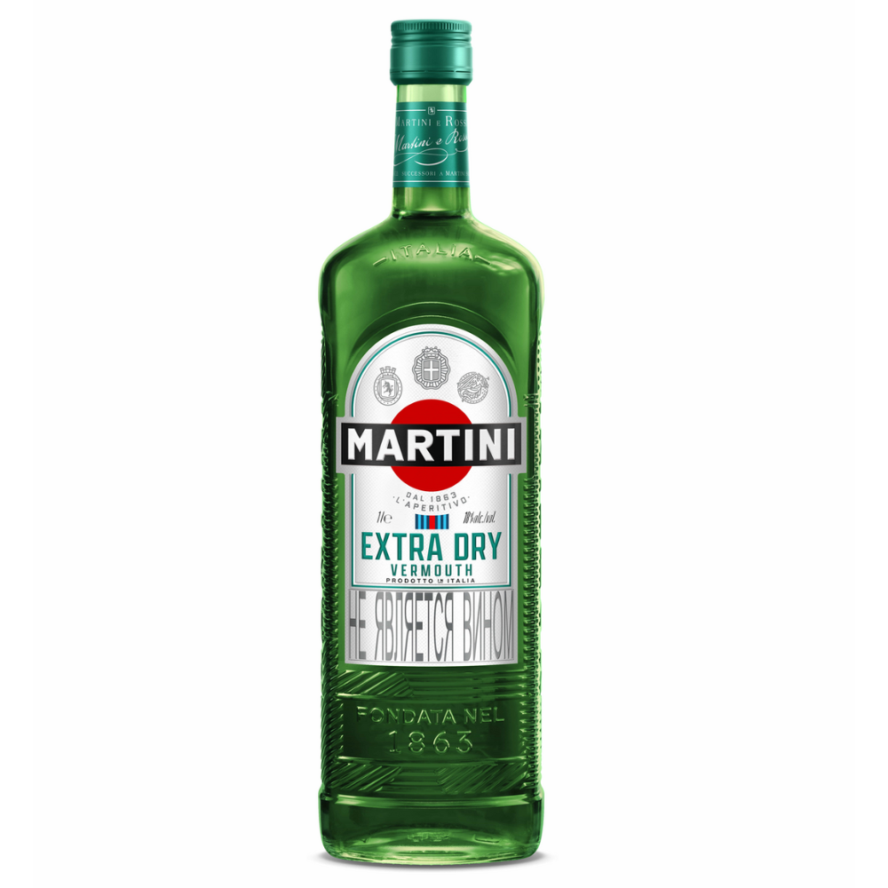 Вермут Martini Extra Dry 1 л