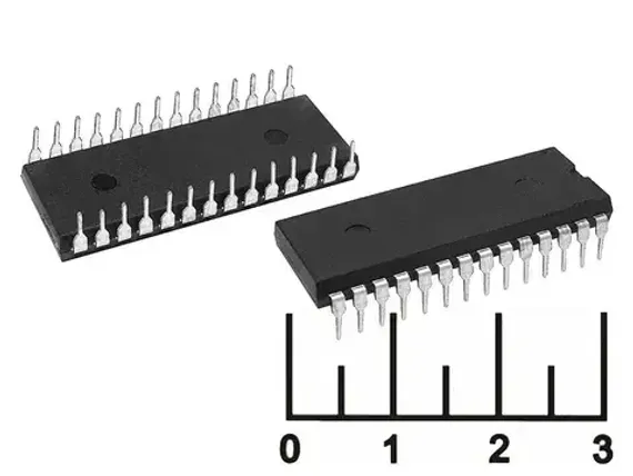 Микросхема памяти D27C513-200V10 / DIP28