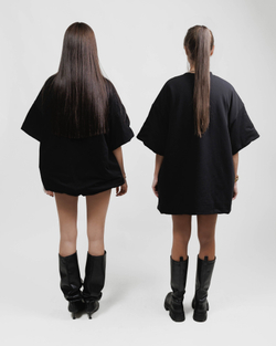 Футболка Unisex Wide T-shirt Puffered Black M