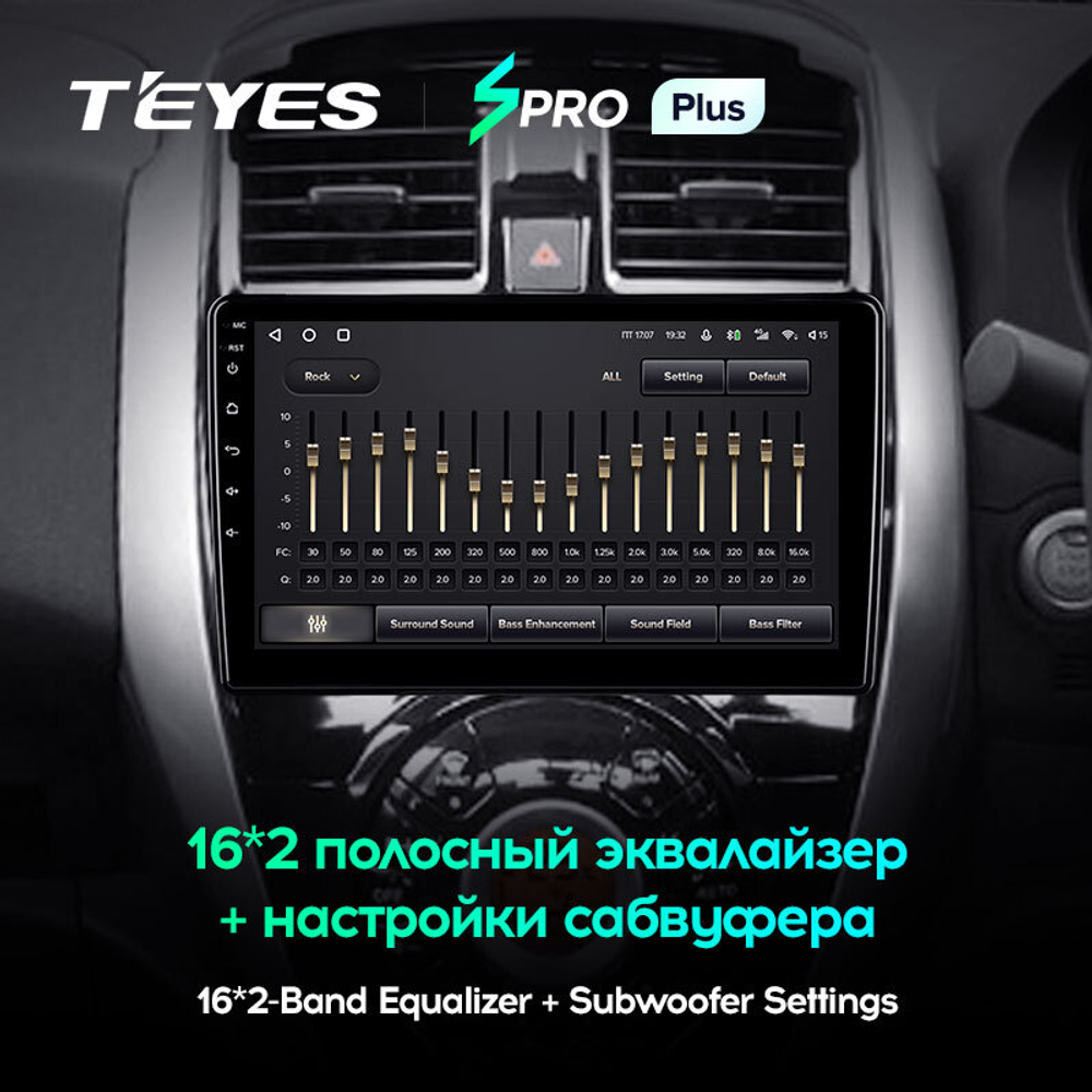 Teyes SPRO Plus 10,2" для Nissan Latio 2014-2016 (прав)