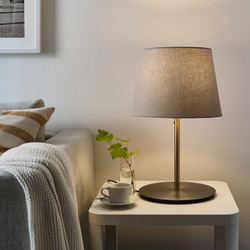 IKEA SKOTTORP  (ИКЕА СКОТТОРП)  -  Плафон для лампы - светло-серый 33 см
