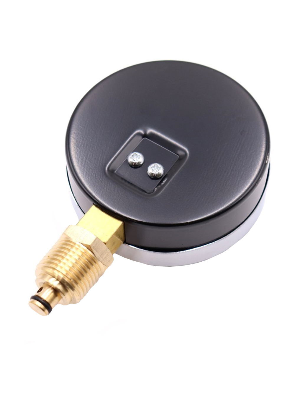 ViEiR Термоманометр 1/2", вертикальный (80 мм/10 бар) (YE10)