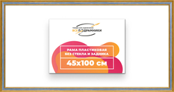 Рама 45x100 для картин и фотографий