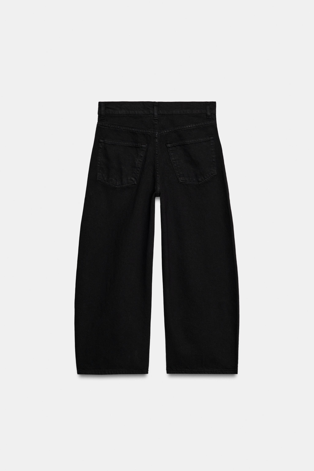 ДЖИНСЫ КАПРИ BALLOON СО СРЕДНЕЙ ПОСАДКОЙ — ZW COLLECTION — ZARA