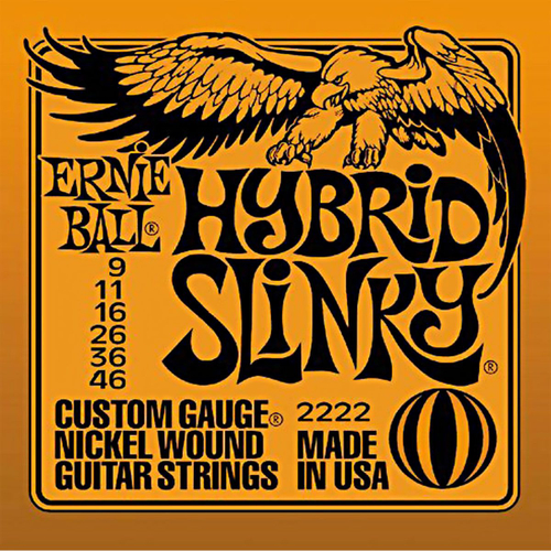 Ernie Ball 2222 струны для электрогитары