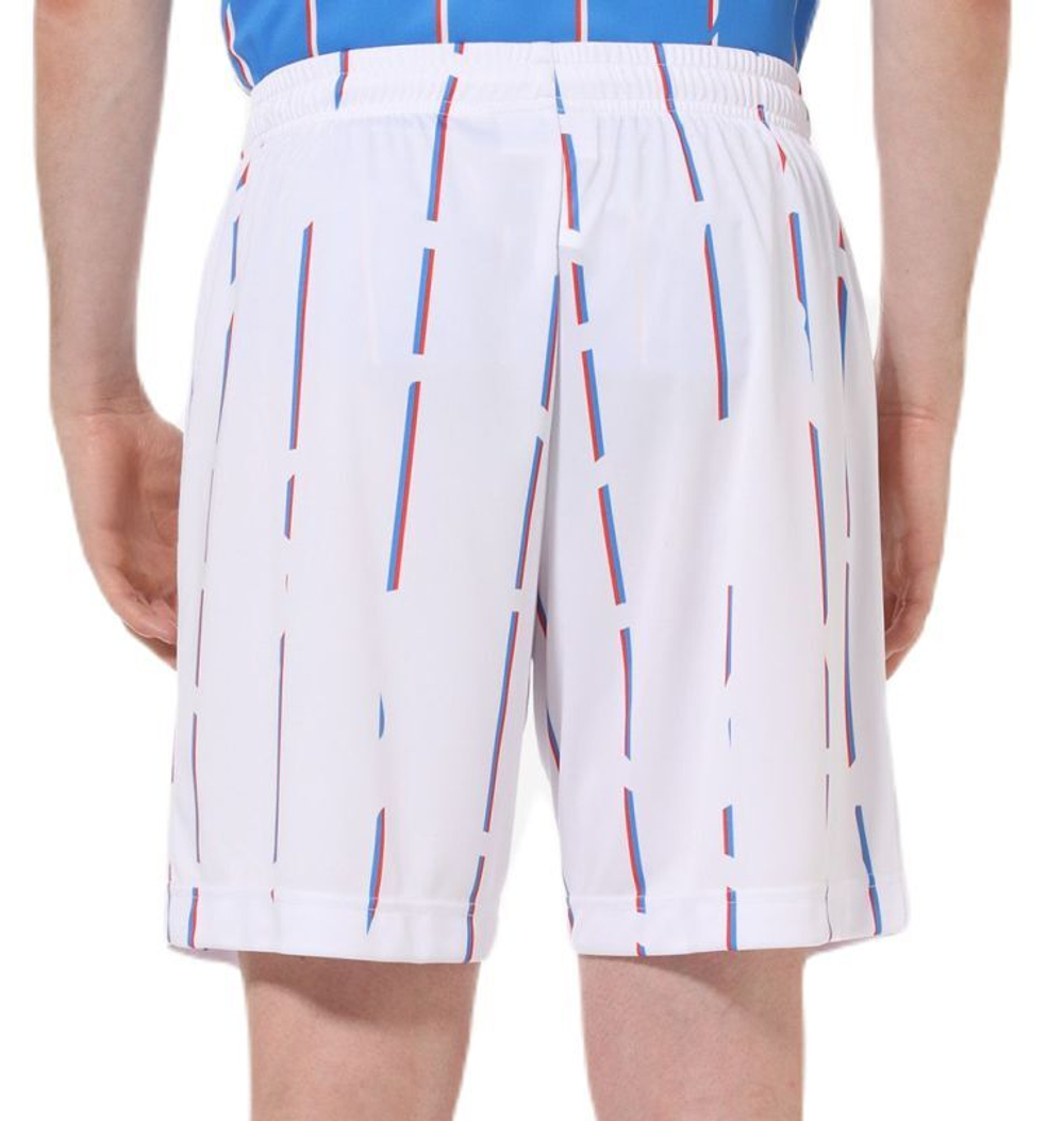 Мужские теннисные шорты Australian Stripes Ace Short - белый