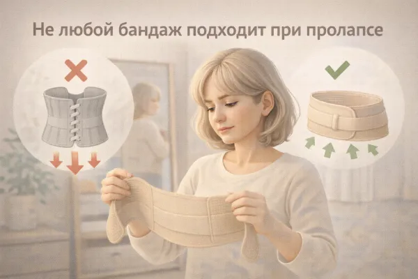 Как правильно выбрать бандаж при пролапсе Как правильно выбрать бандаж при пролапсе