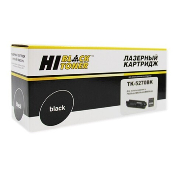 Тонер-картридж Hi-Black (HB-TK-5270BK) для Kyocera M6230cidn/M6630/P6230cdn, Black, 8K