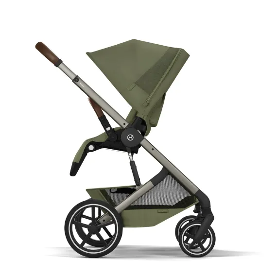 Детская коляска Cybex Balios S Lux TPE 2 в 1 Moss Green