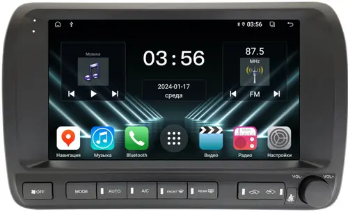 Магнитола для Toyota Crown, Crown Majesta S170 1999-2004 - FarCar S280 монитор 10.36" IPS на Android 13, CarPlay