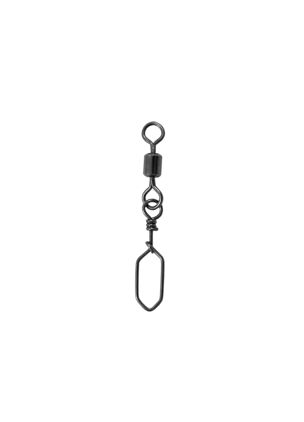 Вертлюжок рыболовный Fish Crystal SWIVEL WITH SNAP с застежкой Square 3011 №8 (5 упаковок)