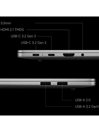 Ноутбук Xiaomi RedmiBook 14, 16/512GB, Gray (JYU4633CN)