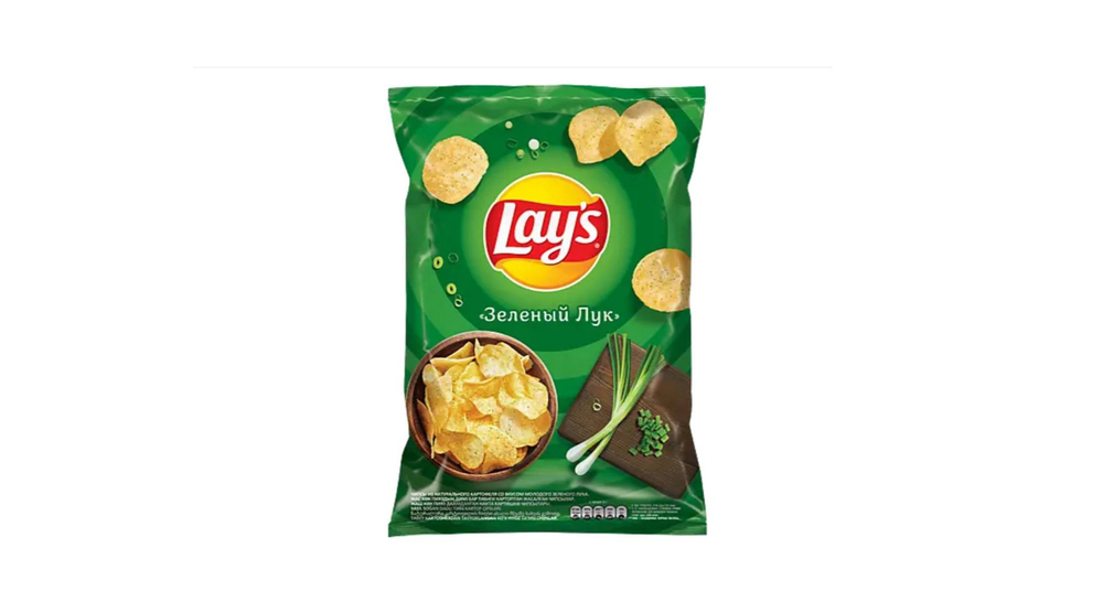 Чипсы Lays 140 гр Зеленый лук (19)