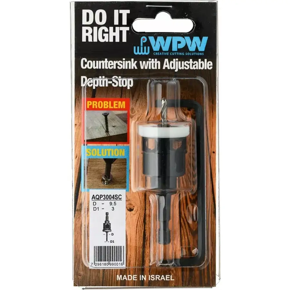 Сверло с зенкером D3 мм WPW AQP3004SC