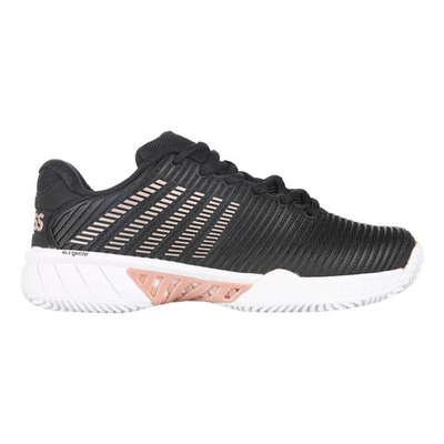 Женские теннисные кроссовки K-Swiss Hypercourt Express 2 Clay Court Shoe Women - Black, Gold