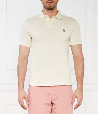 Поло POLO RALPH LAUREN - бежевый(710536856)