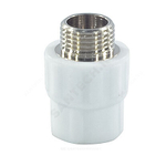 Муфта PP-R комбинированная белая Дн 25х3/4" НР PRO VALFEX 10130025-PRO