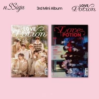 Альбом N.SSIGN - LOVE POTION 3rd Mini Album 2 Version SET