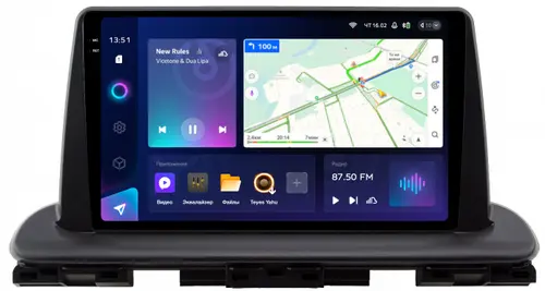 Магнитола для KIA Cerato 4 2018+ - Teyes CC3-2K QLed Android 10, Быстрая, SIM-слот, CarPlay