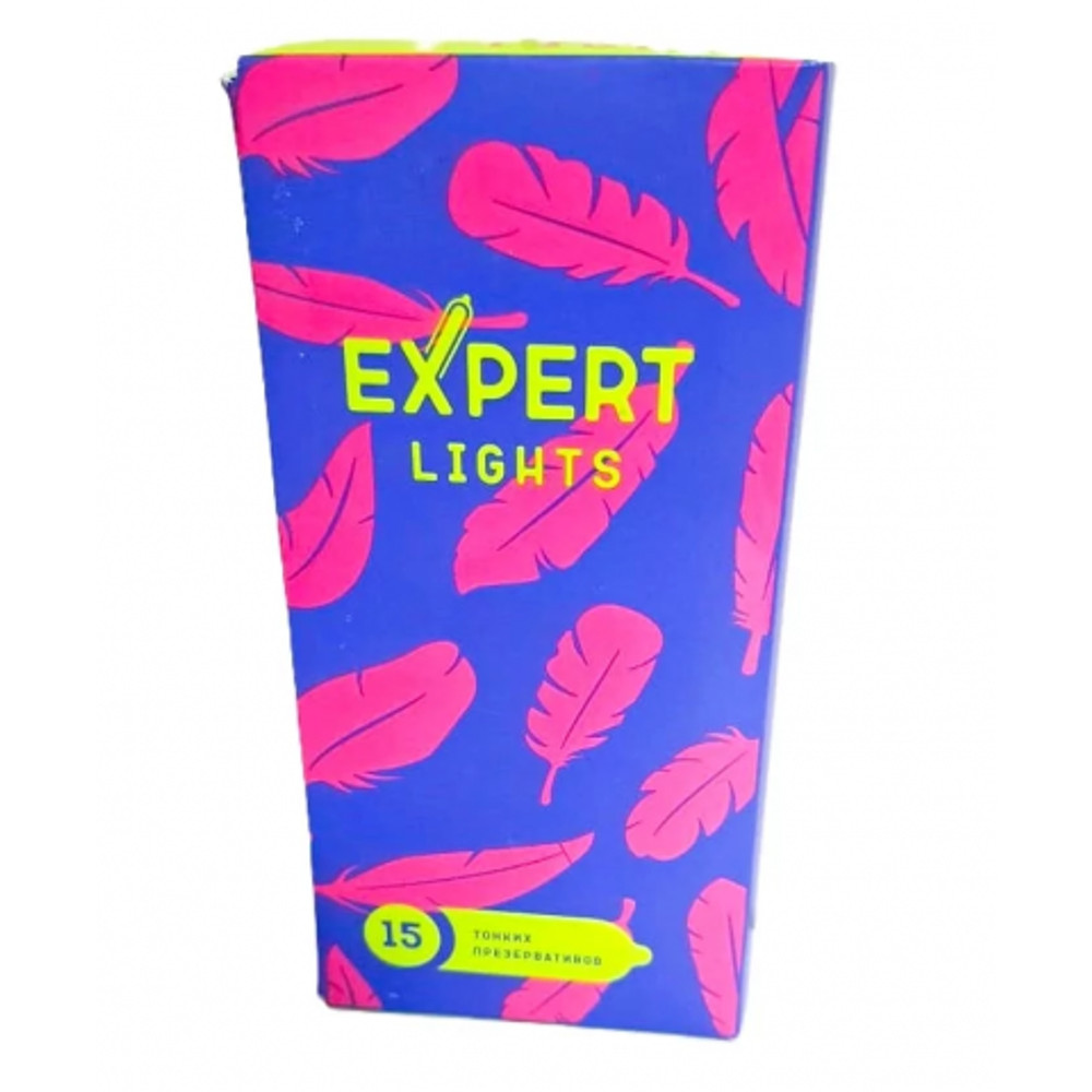Презервативы EXPERT LIGHTS № 12+3 (ультратонкие), 12+3 шт.