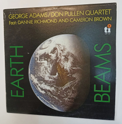 Винтажная виниловая пластинка LP George Adams Don Pullen Quartet Feat Dannie Richmond And Cameron Brown Earth Beams (Югославия 1983)