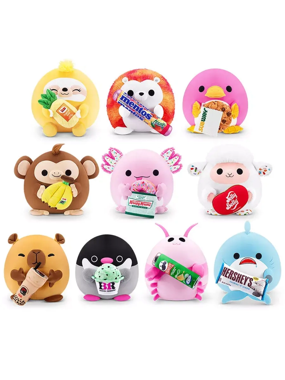 Мягкая игрушка Зуру Snackles Креветка серия 2
