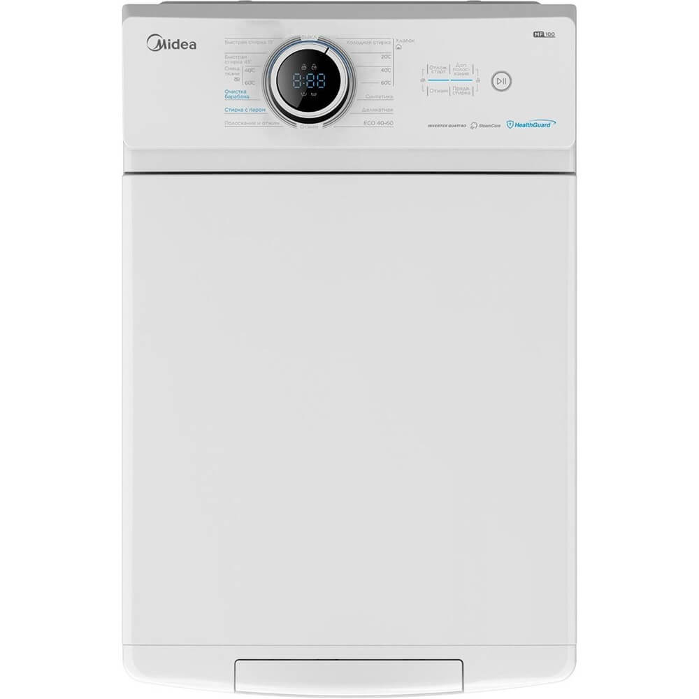 Стиральная машина Midea MF100T80BS/W