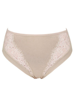 Высокие трусики с кружевом Esencial Lace (Размер: M) (Цвет: белый)
