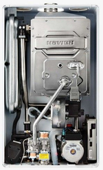 Газовый настенный котел NAVIEN DELUX Comfort 24K закрытая камера сгорания двухконтурный 240 м2