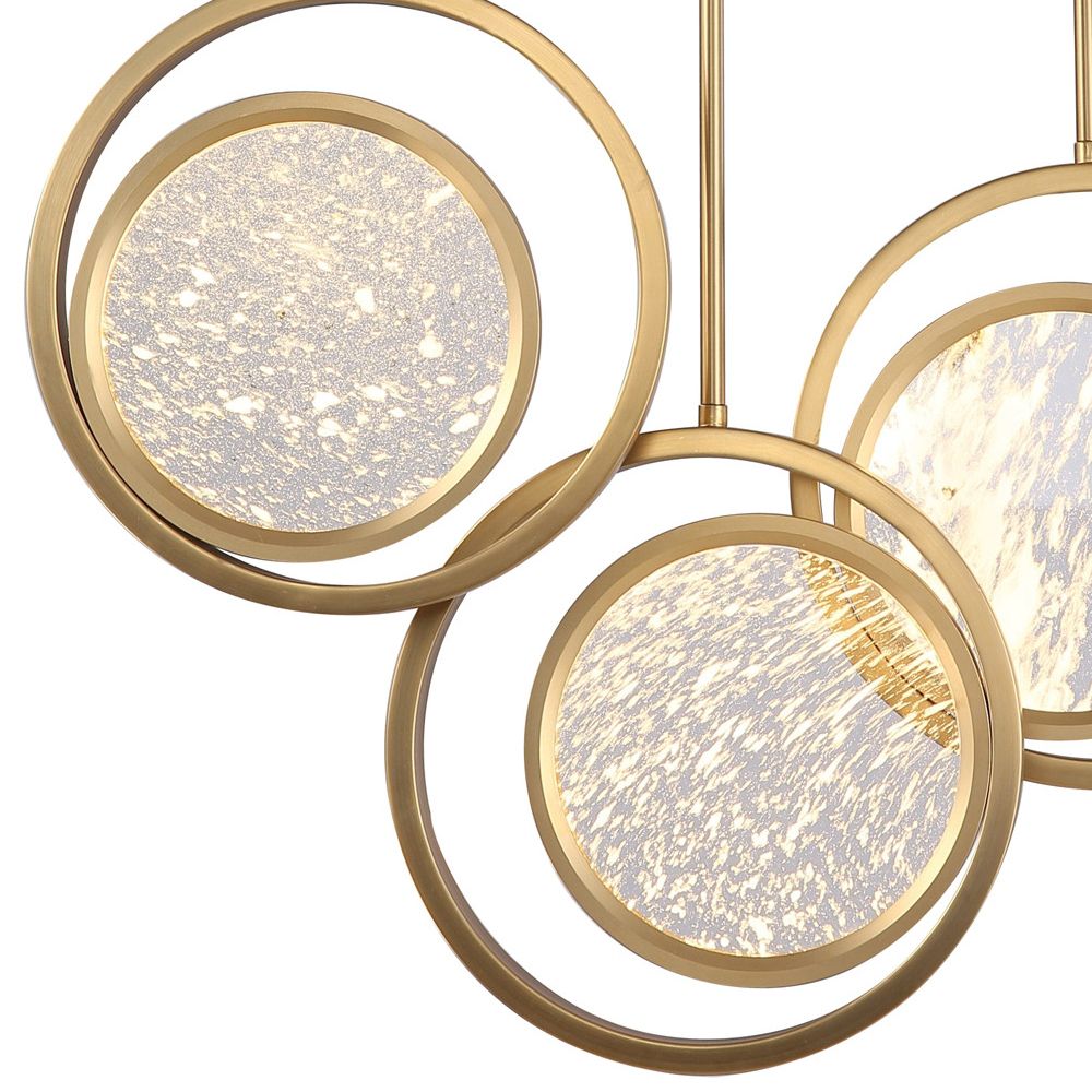 Подвесной светильник Moon Light 3A br.gold