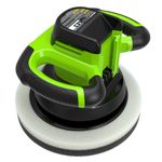 Полировальная машина аккумуляторная Greenworks G24BU10, 3502107,24 В, без АКБ и ЗУ