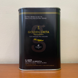 Оливковое масло EXTRA VIRGIN OLIVE OIL PDO MESSARA "GOLDEN CRETA 750 мл, ж/б, Греция