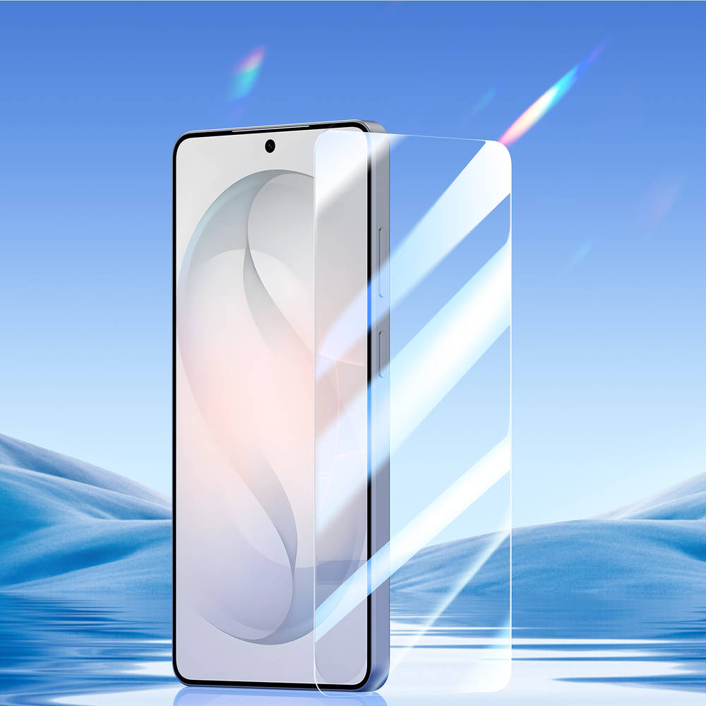 Защитное стекло на экран для Samsung Galaxy S26 Ultra, серия Roga Series от Dux Ducis (в комплекте ванночка для выравнивания и установки)