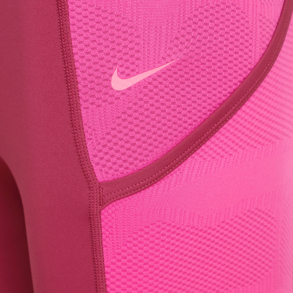 Женские теннисные брюки Nike Dri-Fit Performance Heritage Tight Women - Red, Pink