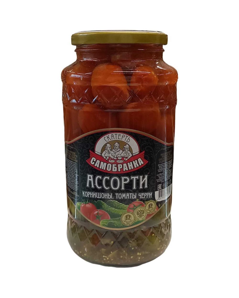 Ассорти "Скатерть Самобранка" корн+черри 1415мл