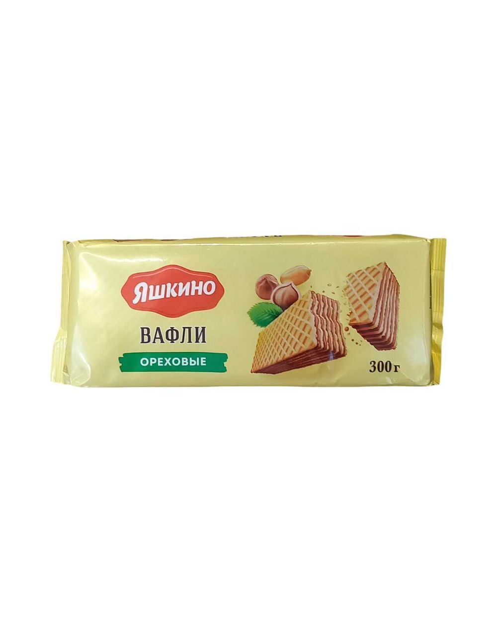 Вафли "Яшкино" ореховые 300г