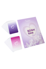 Набор для ролевых игр в стиле BDSM Time два комплекта карт и контракт