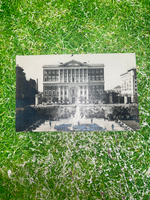 Открытка СССР "Москва. Здание Моссовета"1955 год, ч/б винтаж (чистая)