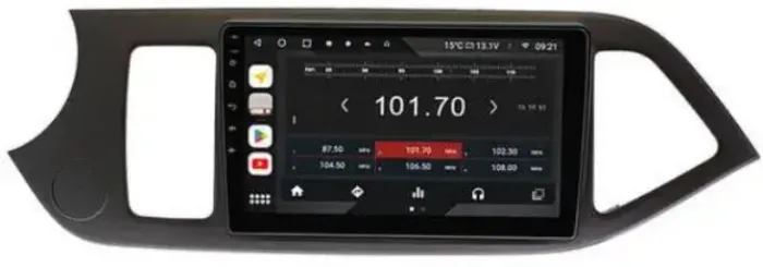 Магнитола для KIA Picanto 2011-2016 - Vaycar VA27-9217 на Android 13, 4G SIM-слот