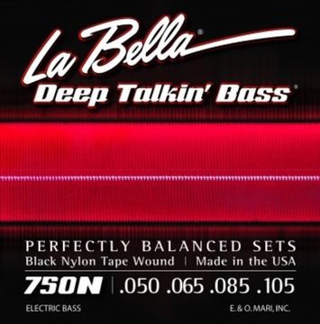 Струны для бас-гитары LA BELLA 750N